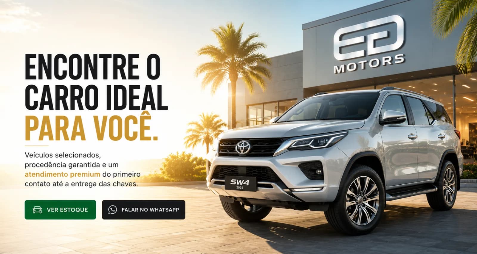 Verão de carro novo